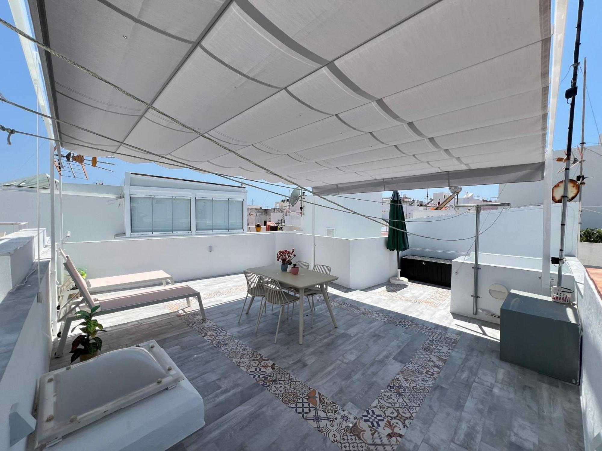 Vivienda Carolina•Terraza Privada Y Parking• Apartment Conil De La Frontera Ngoại thất bức ảnh