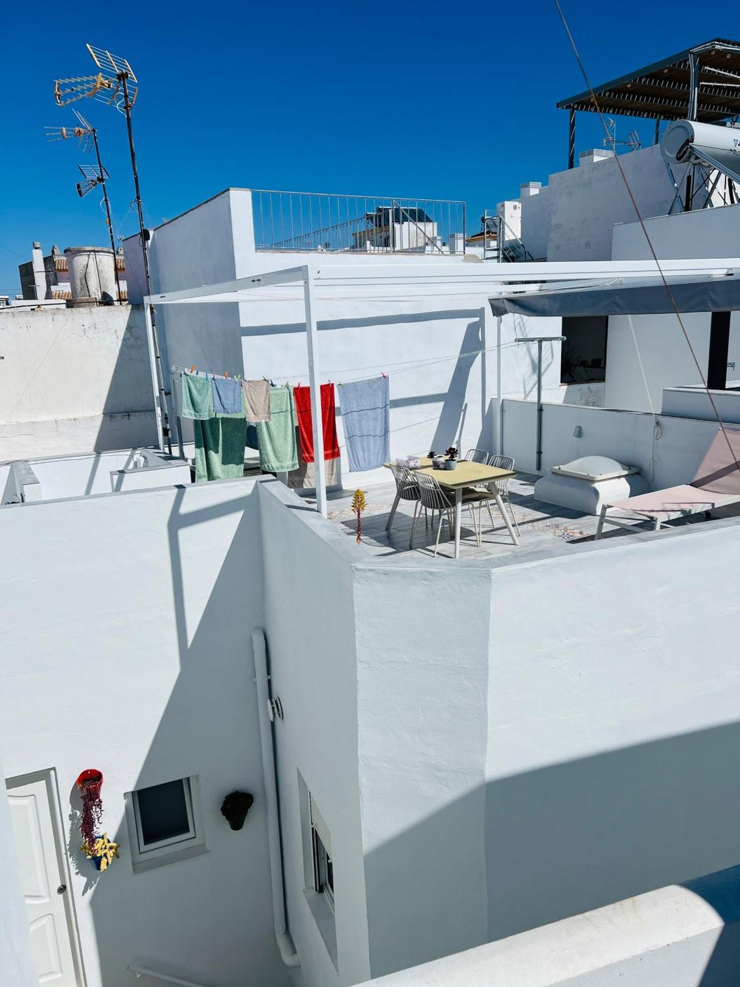 Vivienda Carolina•Terraza Privada Y Parking• Apartment Conil De La Frontera Ngoại thất bức ảnh